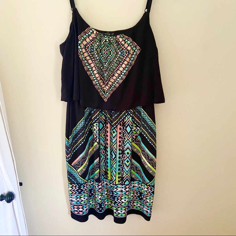 Colorful Strap Dress